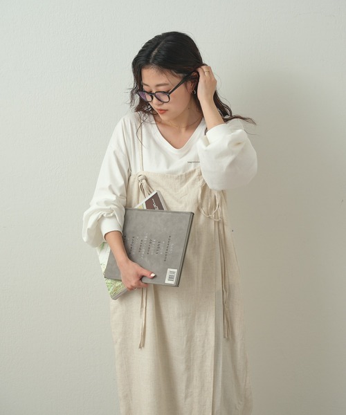 Franklin Climbing(フランクリンクライミング)の「【Retreat】【2WAY】サロペット(サロペット/オーバーオール・レディース・アイボリー/ブラウン/ブラック・ONE SIZE)」の15枚目の写真