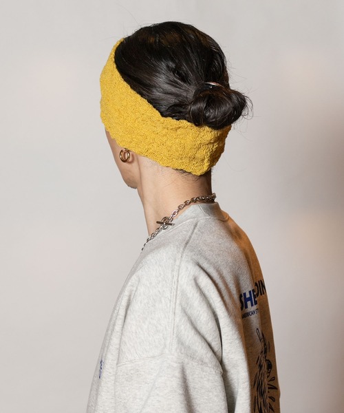 【未使用品】CA4LA ヘアターバン イエロー ヘアバンド｜帽子通販｜CA4LA（カシラ）公式オンラインショップ