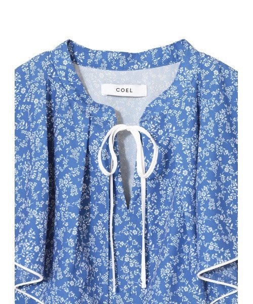 COEL（コエル）の「花柄ラッフルワンピース（ワンピース）」 - WEAR