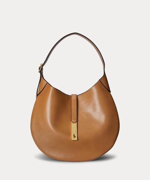 Polo ID ミディアム レザー ショルダー バッグ（ショルダーバッグ