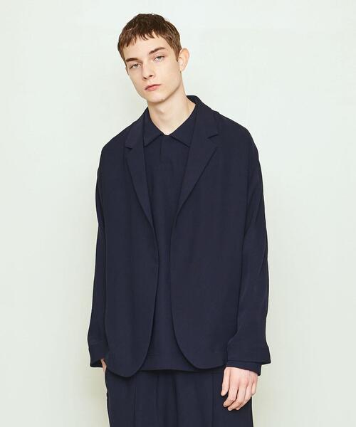 UNITED ARROWS & SONS 尾花大輔 テーラードジャケット 黒 S UNITED ARROWS & SONS by DAISUKE OBANA（ユナイテッドアローズ