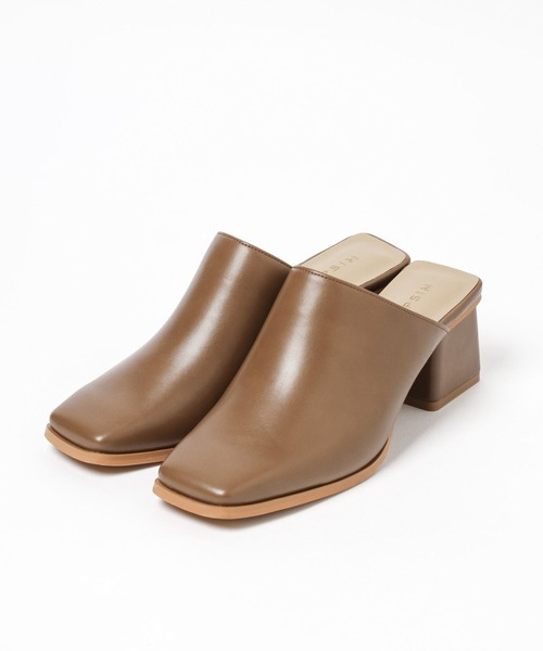 LEPSIM(レプシィム)の「スクエアヒールミュール 181282(サンダル・レディース・ブラウン/ブラック/アイボリー・MEDIUM/LARGE)」の8枚目の写真