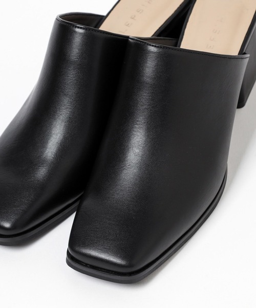 LEPSIM(レプシィム)の「スクエアヒールミュール 181282(サンダル・レディース・ブラウン/ブラック/アイボリー・MEDIUM/LARGE)」の16枚目の写真