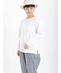 Samansa Mos2 | スラブ天竺柄アソート長袖カットソー(Tシャツ/カットソー)