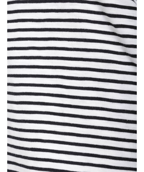 Samansa Mos2（サマンサ モスモス）の「スラブ天竺柄アソート長袖カットソー（Tシャツ/カットソー・レディース・モカ/チャコール/オフホワイト/ブラック・ﾌﾘ-）」の15枚目の写真