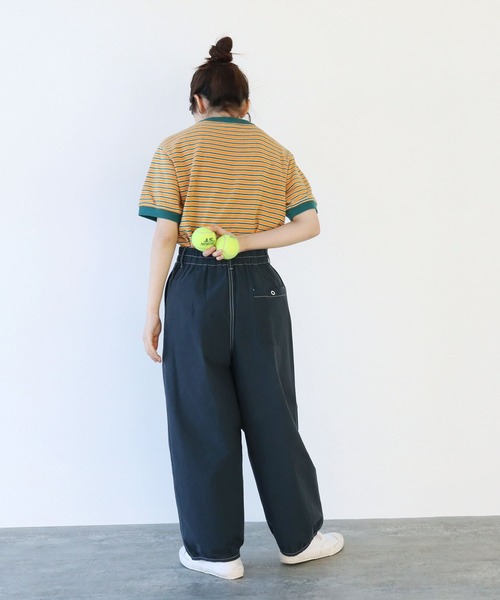 PAR ICI(パーリッシィ)の「40ダンプグランジウォッシュ ワークパンツ(セットアップ対応)(その他パンツ・レディース・チャコールグレー/ネイビー/ベージュ・FREE)」の20枚目の写真