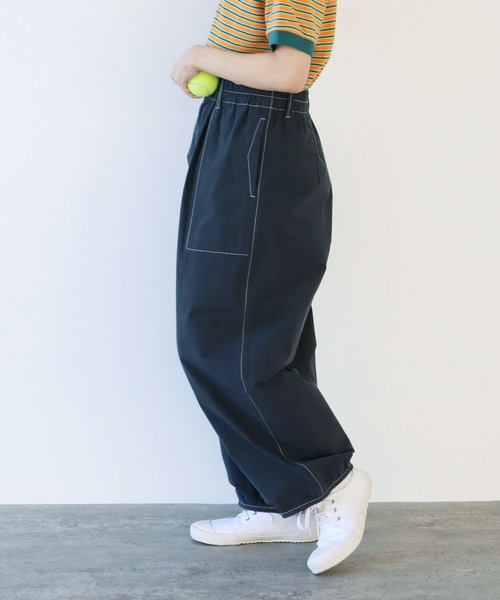 PAR ICI(パーリッシィ)の「40ダンプグランジウォッシュ ワークパンツ(セットアップ対応)(その他パンツ・レディース・チャコールグレー/ネイビー/ベージュ・FREE)」の17枚目の写真