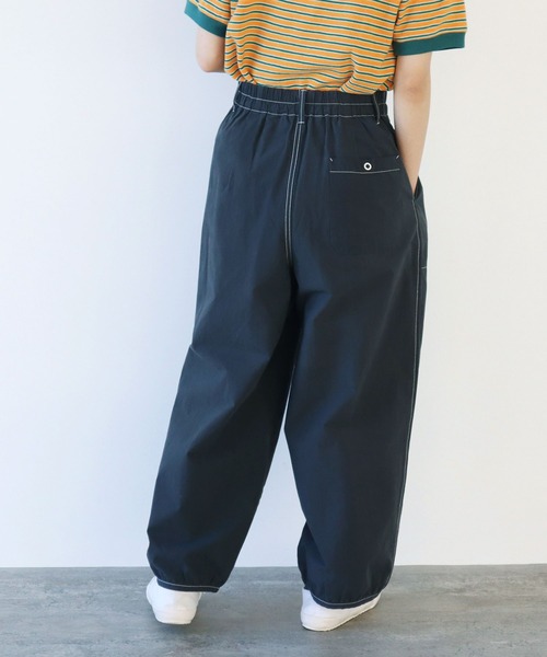 PAR ICI(パーリッシィ)の「40ダンプグランジウォッシュ ワークパンツ(セットアップ対応)(その他パンツ・レディース・チャコールグレー/ネイビー/ベージュ・FREE)」の16枚目の写真