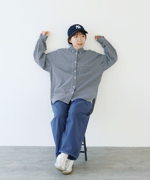 PAR ICI(パーリッシィ)の「40ダンプグランジウォッシュ ワークパンツ(セットアップ対応)(その他パンツ・レディース・チャコールグレー/ネイビー/ベージュ・FREE)」の10枚目の写真