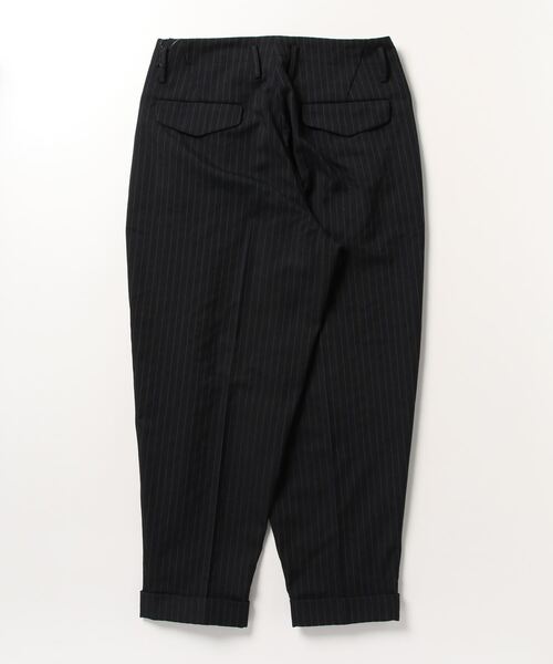 Scye(サイ)の「【SCYE/サイ】Polyester Striped Zoot Trousers(スラックス・メンズ・ブラック・36)」の2枚目の写真