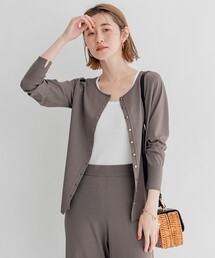 23区（ニジュウサンク）の「レーヨンポリエステルストレッチ カーディガン（カーディガン/ボレロ・レディース）」