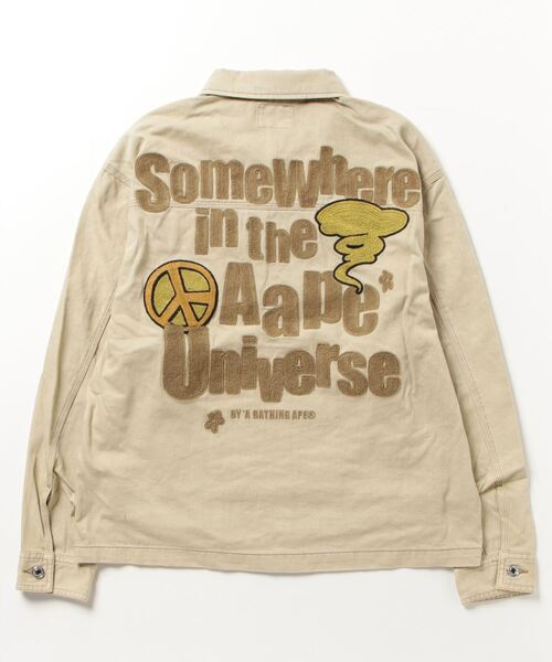 AAPE BY A BATHING APE（エーエイプバイアベイシングエイプ）の「AAPE DENIM JACKET（デニムジャケット・メンズ・ライトベージュ/グリーン系その他5・SMALL/X-LARGE/MEDIUM/LARGE）」の7枚目の写真