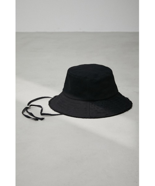 AZUL by moussy(アズールバイマウジー)の「SAFARI HAT/サファリハット(ハット・レディース・オフホワイト/ブラック・FREE)」の13枚目の写真