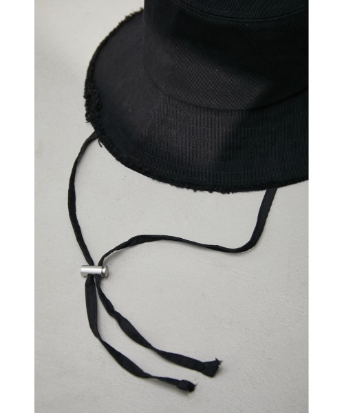 AZUL by moussy(アズールバイマウジー)の「SAFARI HAT/サファリハット(ハット・レディース・オフホワイト/ブラック・FREE)」の16枚目の写真