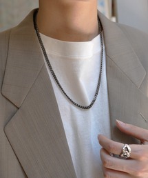 Confirm | 25SS シルバー / ゴールド / ガンメタ ベーシックチェーンネックレス (喜平 / ボックス / ねじれ / 小豆)【Confirm】(ネックレス)
