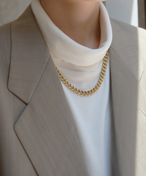 Confirm（コンファーム）の「25SS シルバー / ゴールド / ガンメタ ベーシックチェーンネックレス (喜平 / ボックス / ねじれ / 小豆)【Confirm】（ネックレス・メンズ・B/U/J/E/K/D/Q/M/F/L/P/H/S/N/A/G・57cm）」の8枚目の写真