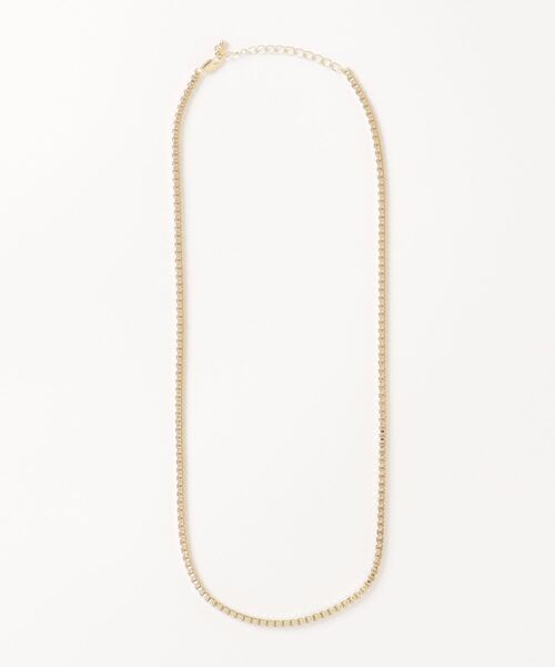 Confirm（コンファーム）の「25SS シルバー / ゴールド / ガンメタ ベーシックチェーンネックレス (喜平 / ボックス / ねじれ / 小豆)【Confirm】（ネックレス・メンズ・B/U/J/E/K/D/Q/M/F/L/P/H/S/N/A/G・57cm）」の22枚目の写真