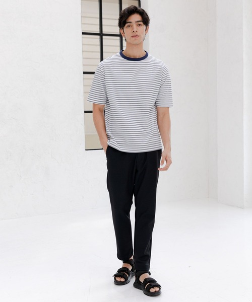 GLOBAL WORK（グローバルワーク）の「抗菌クリーンT/半袖/163733（Tシャツ/カットソー・メンズ・ホワイト/ライトグレー/ネイビー/ミント/その他1/ライトパープル/ダークグレー・SMALL/MEDIUM/LARGE/X-LARGE/XX-LARGE）」の20枚目の写真