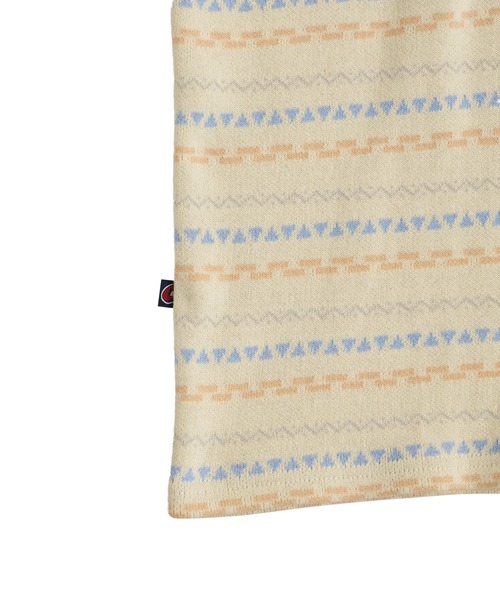 WHO'S WHO gallery（フーズフーギャラリー）の「COOPER FACTジャガード柄ニットポロ（ポロシャツ・レディース・ブラック/ベージュ/ネイビー・FREE）」の11枚目の写真