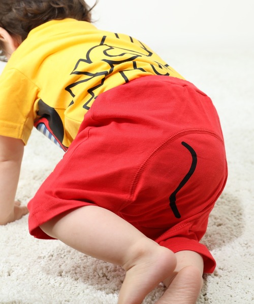 Disney（ディズニー）の「ディズニー なりきるショートモンキーパンツ 8292B（その他パンツ・キッズ・ブラック×レッド・80ｃｍ/90cm）」の6枚目の写真