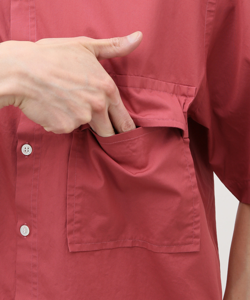 【新品定価2.7万】:colon CP Denim ダブルポケット シャツ 3 International Gallery BEAMS シャツ :colon / 別注 コットン