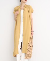 SHOO・LA・RUE | 【接触冷感/イージーケア】前開きシャツワンピース(シャツ/ブラウス)