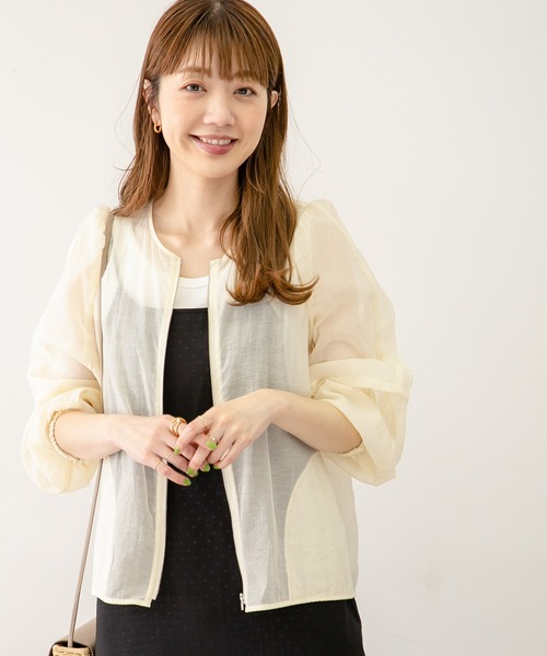 URBAN RESEARCH Sonny Label シアー ブルゾン ネイビー URBAN RESEARCH Sonny Label ブルゾン アウター ライトシアー
