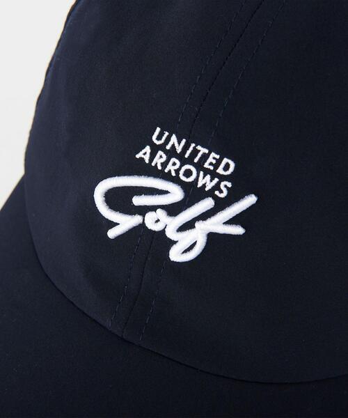 UNITED ARROWS GOLF（ユナイテッドアローズゴルフ）の「ウィメンズ ロゴ キャップ（キャップ・レディース・ブラック/ホワイト/ネイビー・FREE）」の7枚目の写真