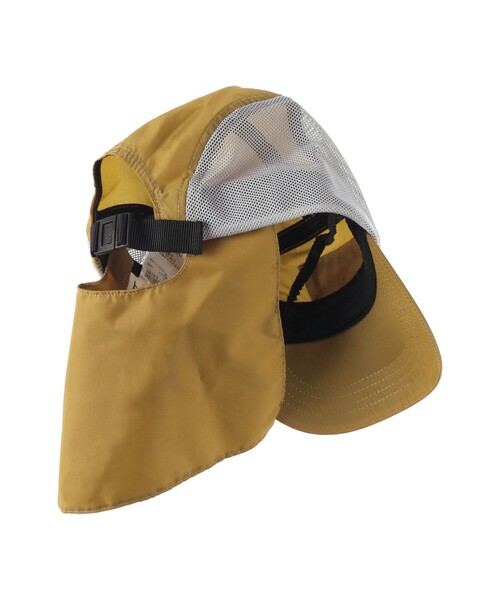 BRANSHES（ブランシェス）の「【日よけ付き】撥水キャップ（キャップ・キッズ・ブルー/マスタード/カーキオリーブ・S/M/L）」の5枚目の写真