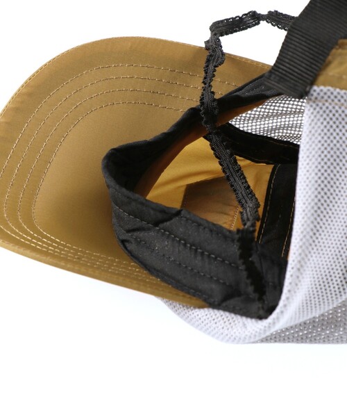 BRANSHES（ブランシェス）の「【日よけ付き】撥水キャップ（キャップ・キッズ・ブルー/マスタード/カーキオリーブ・S/M/L）」の9枚目の写真