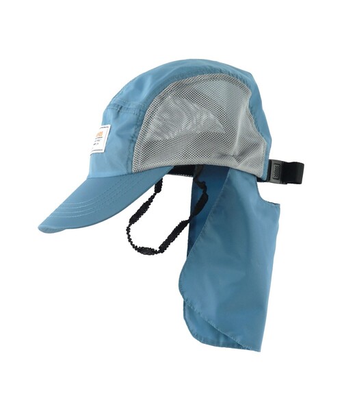 BRANSHES（ブランシェス）の「【日よけ付き】撥水キャップ（キャップ・キッズ・ブルー/マスタード/カーキオリーブ・S/M/L）」の11枚目の写真