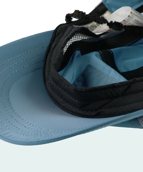 BRANSHES（ブランシェス）の「【日よけ付き】撥水キャップ（キャップ・キッズ・ブルー/マスタード/カーキオリーブ・S/M/L）」の16枚目の写真