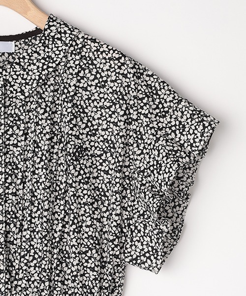 pom ponette junior（ポンポネットジュニア）の「【リバティプリント】襟付きフレアワンピース（ワンピース・キッズ・ブラック/ブルーグレー・M/L/LL）」の15枚目の写真