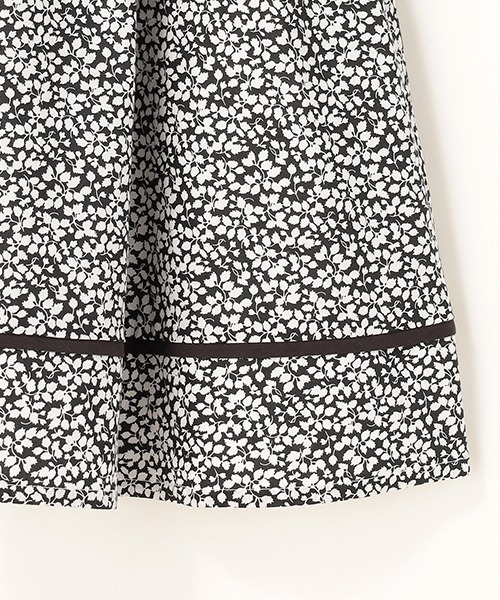 pom ponette junior（ポンポネットジュニア）の「【リバティプリント】襟付きフレアワンピース（ワンピース・キッズ・ブラック/ブルーグレー・M/L/LL）」の20枚目の写真