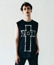 BOY LONDON | 【BOY LONDON】BOY CROSS MOTIF　SLEEVELESS SHIRT(タンクトップ)