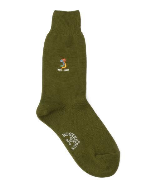 BEAMS BOY（ビームスボーイ）の「ROSTER SOCKS×BEAMS BOY / 福 SOX（ソックス/靴下・レディース・ナチュラル/オリーブ・ONE SIZE）」の8枚目の写真