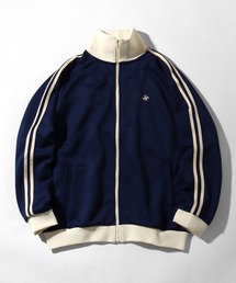 BEVERLY HILLS POLO CLUB | 【Beverly Hills Polo Club/ビバリーヒルズポロクラブ】ワンポイントロゴ刺繍 ダンボール サイドライン トラックジャケット(ジャージ)