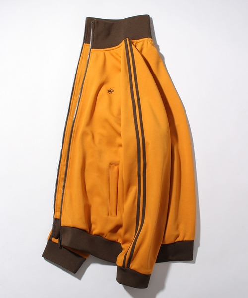 BEVERLY HILLS POLO CLUB（ビバリーヒルズポロクラブ）の「【Beverly Hills Polo Club/ビバリーヒルズポロクラブ】ワンポイントロゴ刺繍 ダンボール サイドライン トラックジャケット（ジャージ・メンズ・スミクロ/ブルー/アイボリー/オレンジ/ネイビー/グレー・M/LL/L）」の8枚目の写真