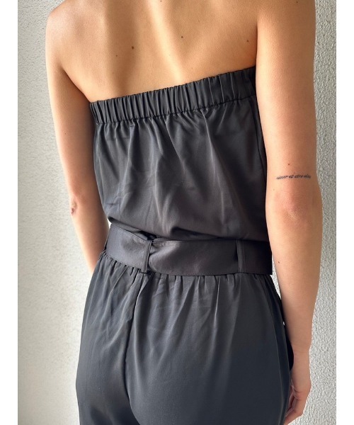 EGOIST（エゴイスト）の「ベルト付サテンベアオールインワン（つなぎ/オールインワン・レディース・ブラック/カーキ・S/M）」の20枚目の写真