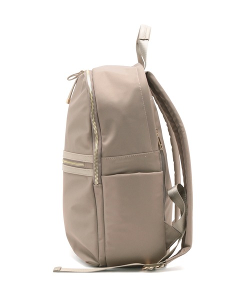 VIS（ビス）の「【PC収納付き】メタルファスナーリュック【A4対応】（バックパック/リュック・レディース・ブラック/グレー/ベージュ系その他・FREE）」の8枚目の写真