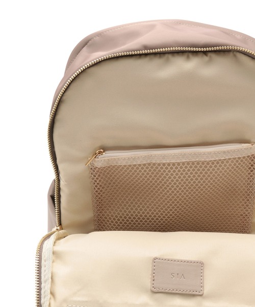 VIS（ビス）の「【PC収納付き】メタルファスナーリュック【A4対応】（バックパック/リュック・レディース・ブラック/グレー/ベージュ系その他・FREE）」の15枚目の写真