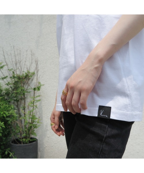 tone(トーン)の「【kocea】LEOPARD GRAPHIC TEE (MA)(Tシャツ/カットソー・レディース・ホワイト/ブラック・S/M/L)」の6枚目の写真