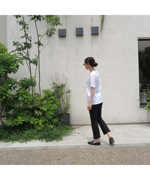 tone(トーン)の「【kocea】LEOPARD GRAPHIC TEE (MA)(Tシャツ/カットソー・レディース・ホワイト/ブラック・S/M/L)」の11枚目の写真