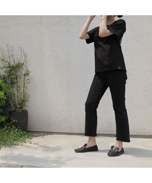 tone(トーン)の「【kocea】LEOPARD GRAPHIC TEE (MA)(Tシャツ/カットソー・レディース・ホワイト/ブラック・S/M/L)」の15枚目の写真