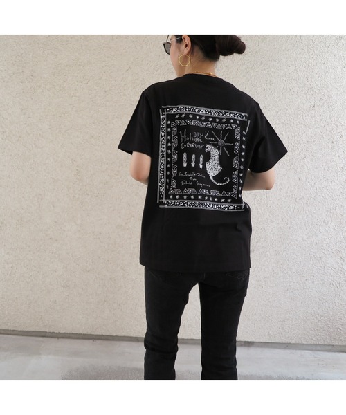tone(トーン)の「【kocea】LEOPARD GRAPHIC TEE (MA)(Tシャツ/カットソー・レディース・ホワイト/ブラック・S/M/L)」の17枚目の写真