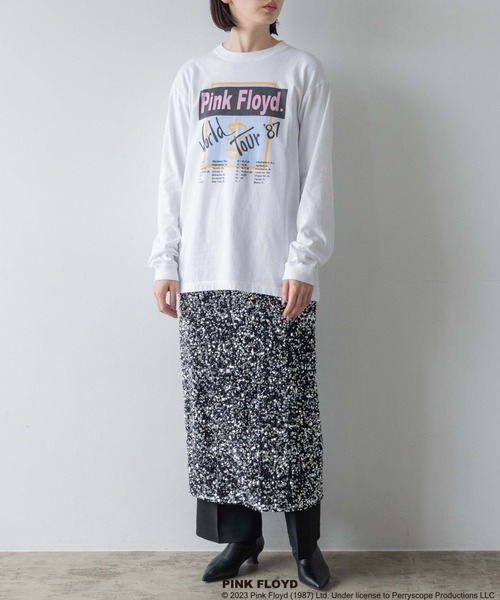 yuw（ユウ）の「ＰＩＮＫＦＬＯＹＤ　Ｔｅｅロングスリーブ　973020（Tシャツ/カットソー・レディース・ホワイト・FREE）」の12枚目の写真