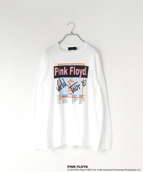 yuw（ユウ）の「ＰＩＮＫＦＬＯＹＤ　Ｔｅｅロングスリーブ　973020（Tシャツ/カットソー・レディース・ホワイト・FREE）」の5枚目の写真