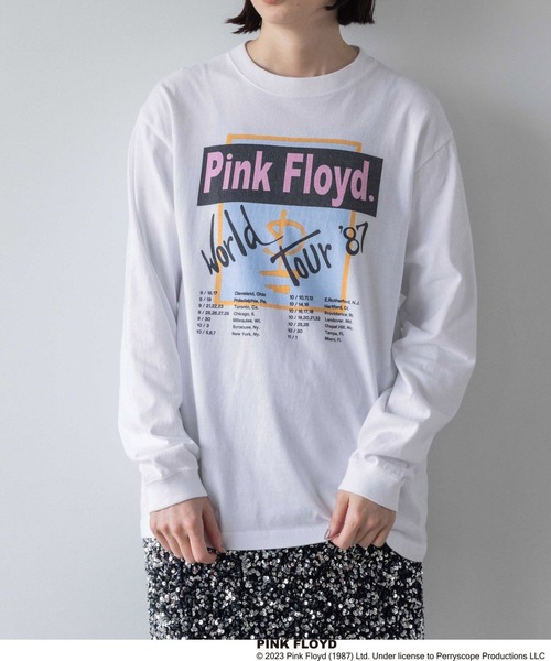 yuw（ユウ）の「ＰＩＮＫＦＬＯＹＤ　Ｔｅｅロングスリーブ　973020（Tシャツ/カットソー・レディース・ホワイト・FREE）」の19枚目の写真