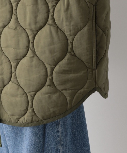 RAGEBLUE（レイジブルー）の「エアサーマル/2WAYキルティングブルゾン・ベスト（ブルゾン・レディース・オリーブ/ブラック・FREE）」の21枚目の写真