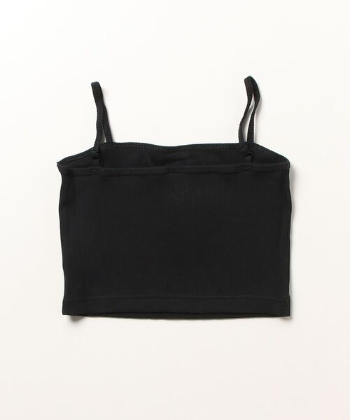 NIKE(ナイキ)の「NIKE WMNS NSW ESSENTIAL RIB CROP TOP DM6738-010(キャミソール・レディース・ブラック・SMALL/MEDIUM/LARGE)」の5枚目の写真